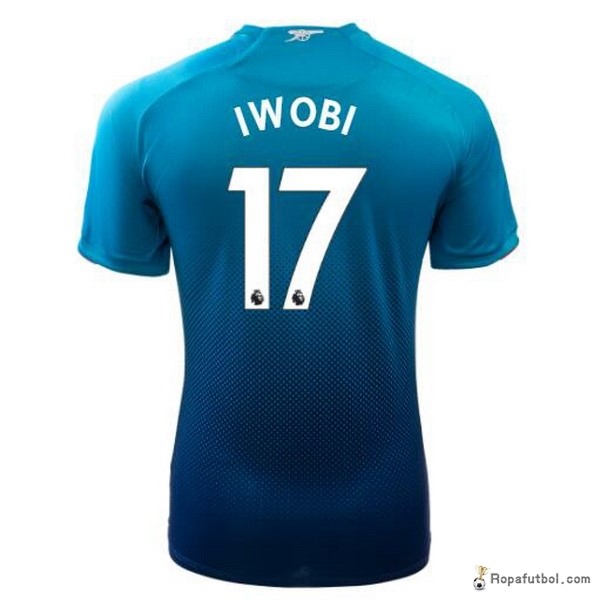 Camiseta Arsenal Replica Segunda Ropa Iwobi 2017/18